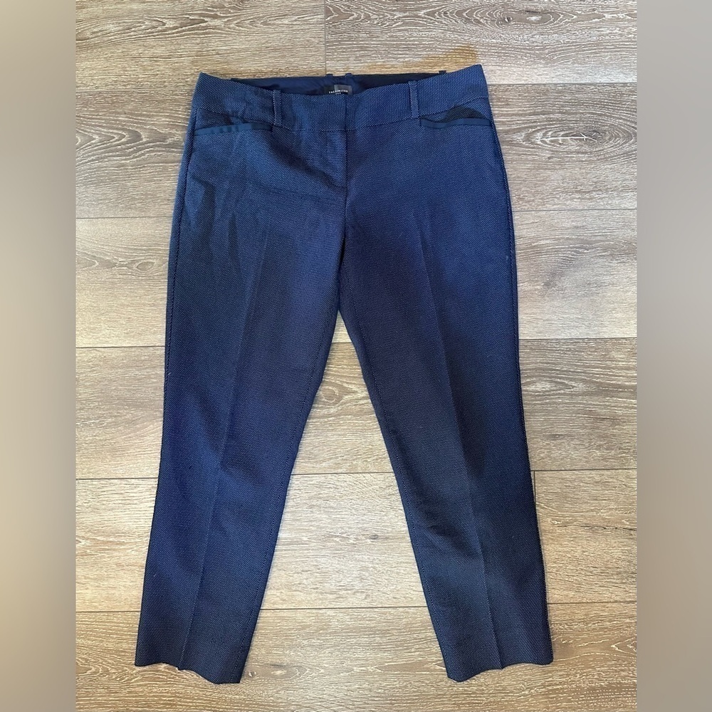 The Limited Crop Pants Womens Navy Dot